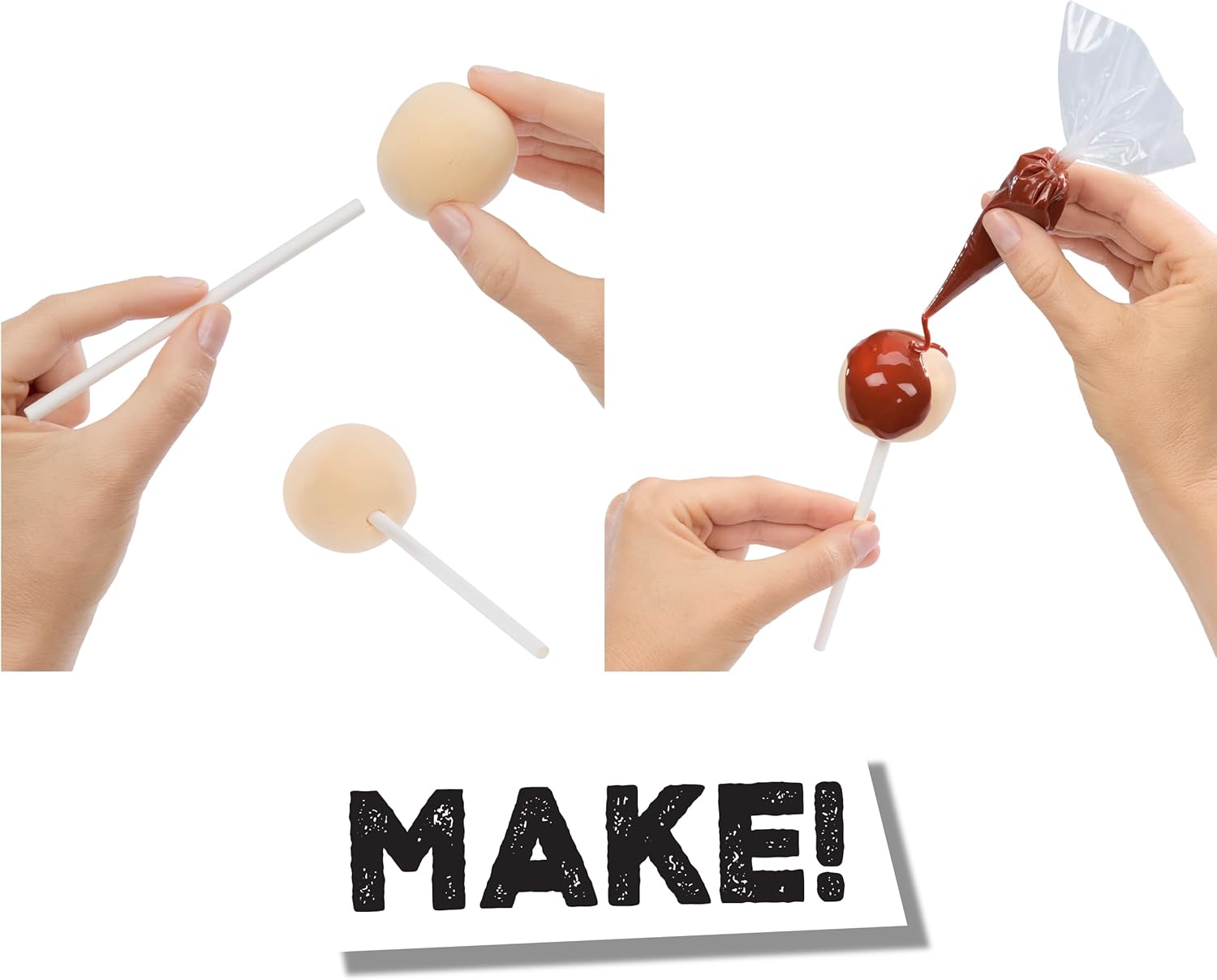 Cake Pop DIY Slime Kit - Unboxing Ingredients to Make, Smash, and Stretch Your Food Slime, Ages 8+