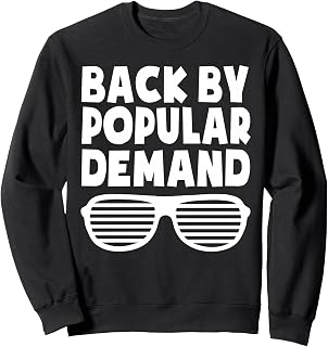 Back By Popular Demand Back To School Boys Girls Teacher Sweatshirt