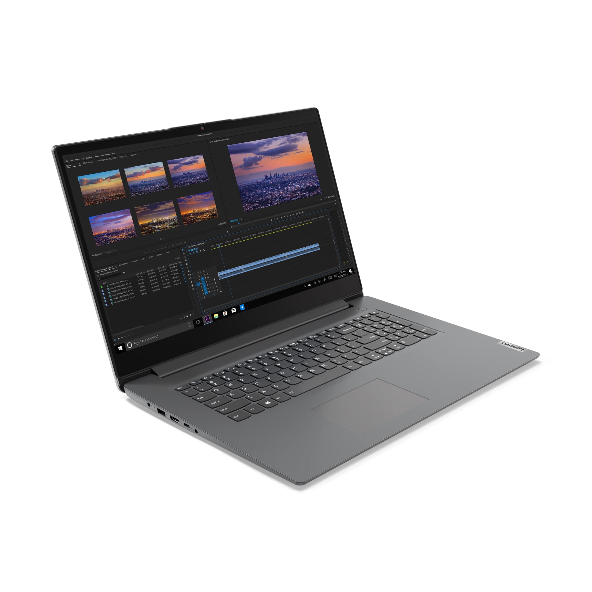 Lenovo 'V17' - 17,3" FHD - U300 - RAM: 24GB - SSD: 2000GB - USB 3 - Windows 11 Pro #mit Funkmaus +Notebooktasche