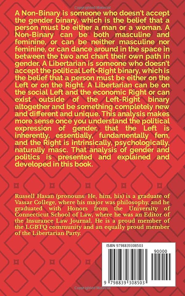 Miniatura 2 de The Right is Masculine, The Left is Feminine, Libertarian is Non-Binary An Essay on Gender and Politics (Philosophy)