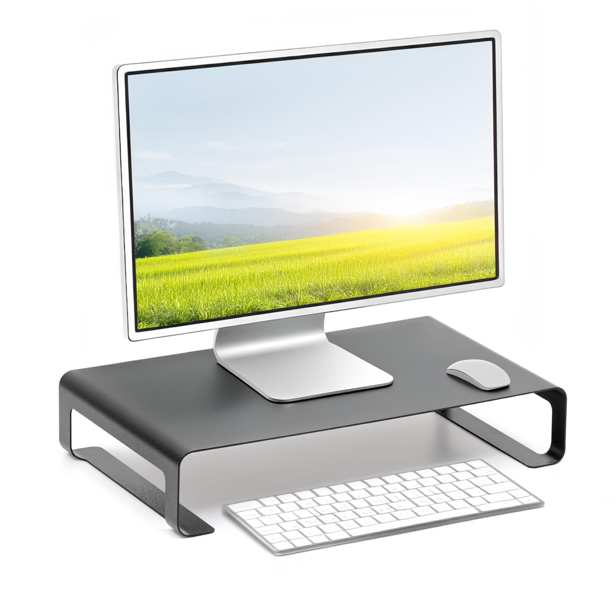 Livzing Metal Monitor Stand Monitor Riser Desk Organizer Supports Upto 20 KG Multipurpose PC Computer Screen Gaming Notebook Desktop Laptop Stand Shelf Printer Stand For Home and Office Black (B0DDCMMNC9) Amazon Price History, Amazon Price Tracker