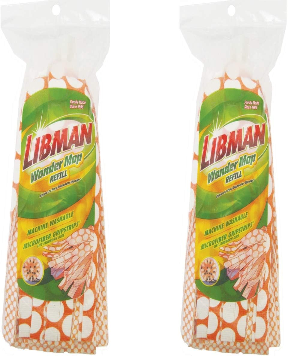 Libman Wonder 5.2 in. W x 10.6 in. L Nylon Mop Refill 1 pk