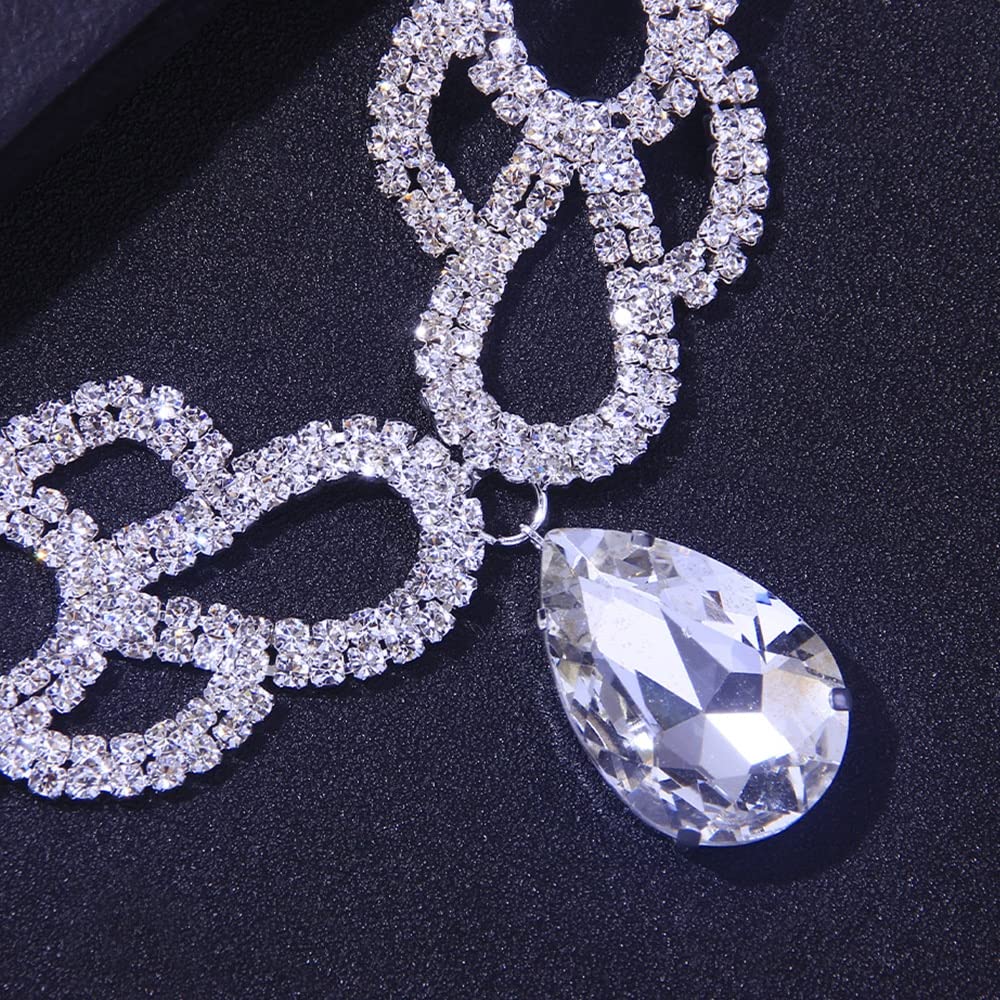 RWRAPS Catene per Il Corpo Ciondolo con Strass Catena della Vita per Le Donne Cintura Gioielli Sexy Catena per Il Corpo Bikini Perizoma Regalo (1) (1)