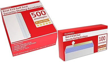 Save 11% on 600 Envelopes of Self Security Mailing Envelopes -#10 Peel and Seal Tinted Envelopes