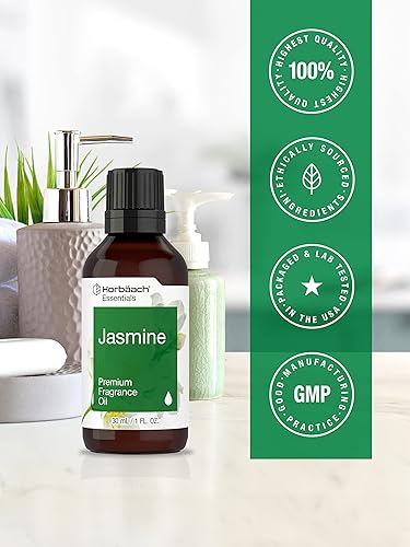 Miniatura 5 de Horbaach - Aceite aromático de jazmín, 1 onza líquida, grado premium, para difusores, fabricación de velas y jabón, proyectos de bricolaje y más