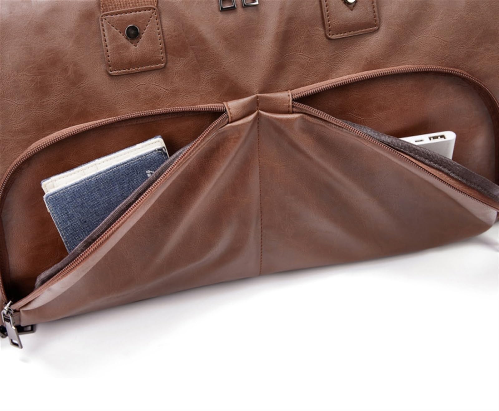 Bolsa Portatrajes Bolsa de Viaje Petate De Cuero Del Viaje De Negocios Del Gimnasio Del Fin De Semana De La Bolsa De Viaje, Bolso De Mano Para El Negocio Del Uso Diario Bolsa Portatrajes de Viaje Bols