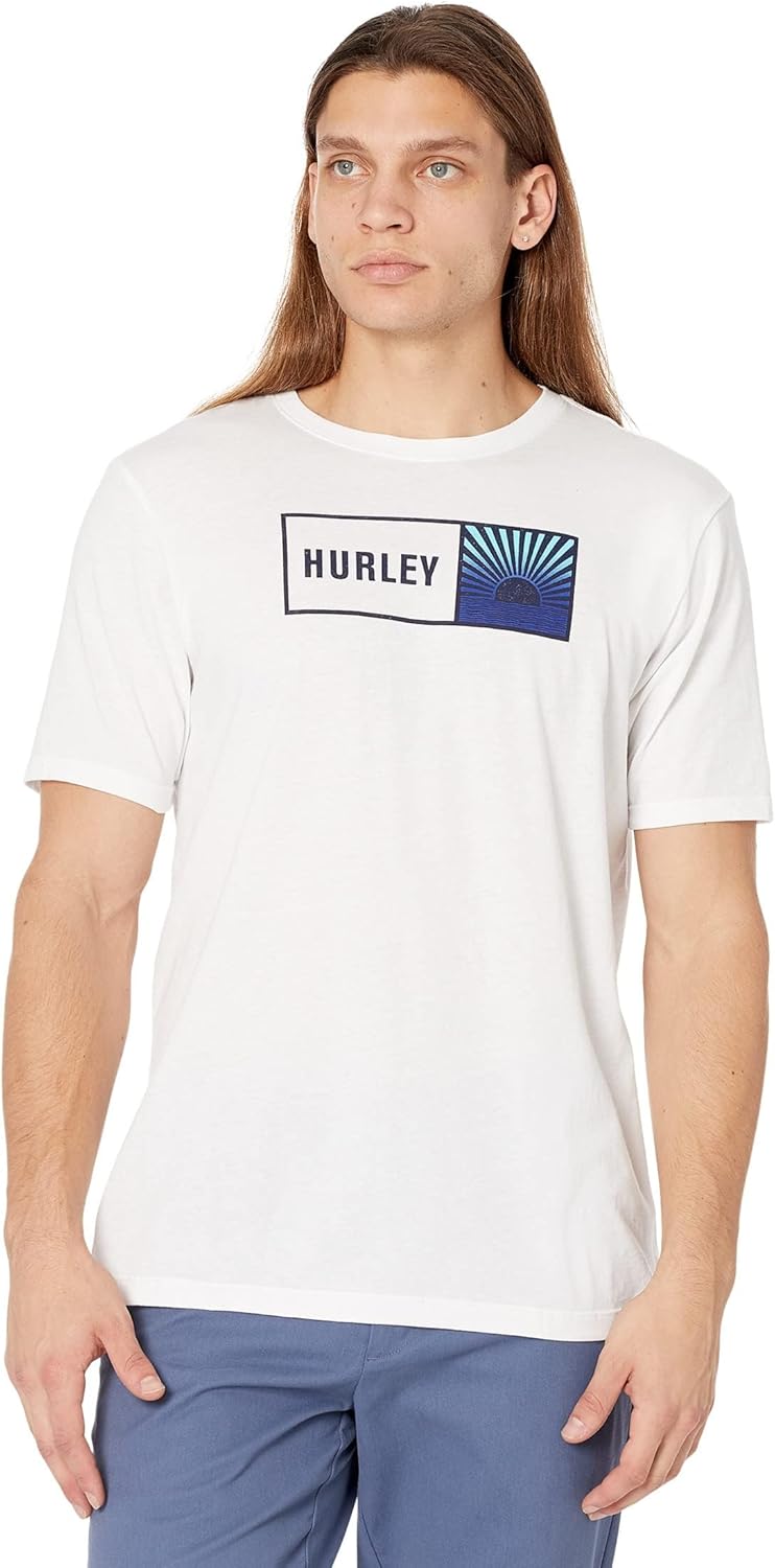 Hurley Sunbox Short Sleeve Tee White SM