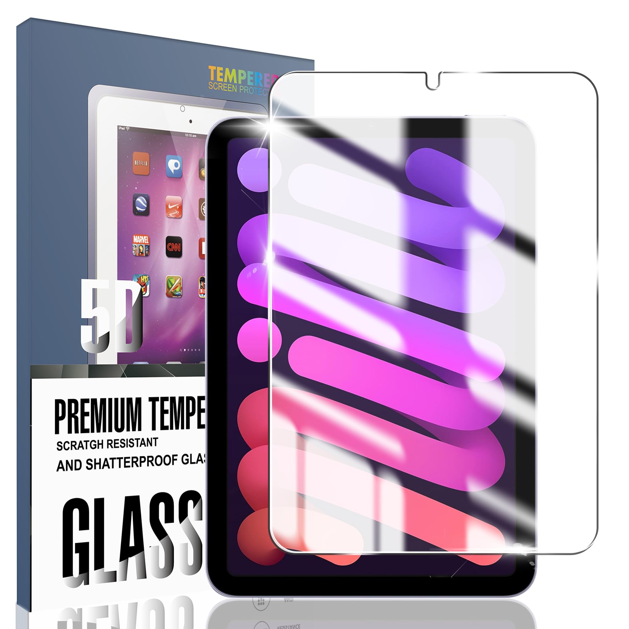 Amazon | For iPad Mini 7 / MiNi 6 用の ガラスフィルム 8.3インチ