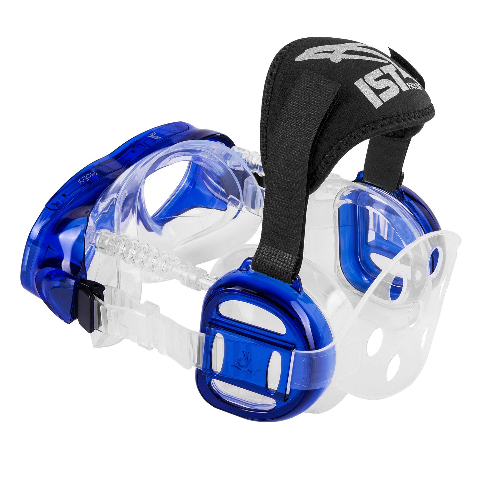 IST ProEar ME80-CB Tauchmaske Taucherbrille Mit Ohrenschutz Ear-Protection