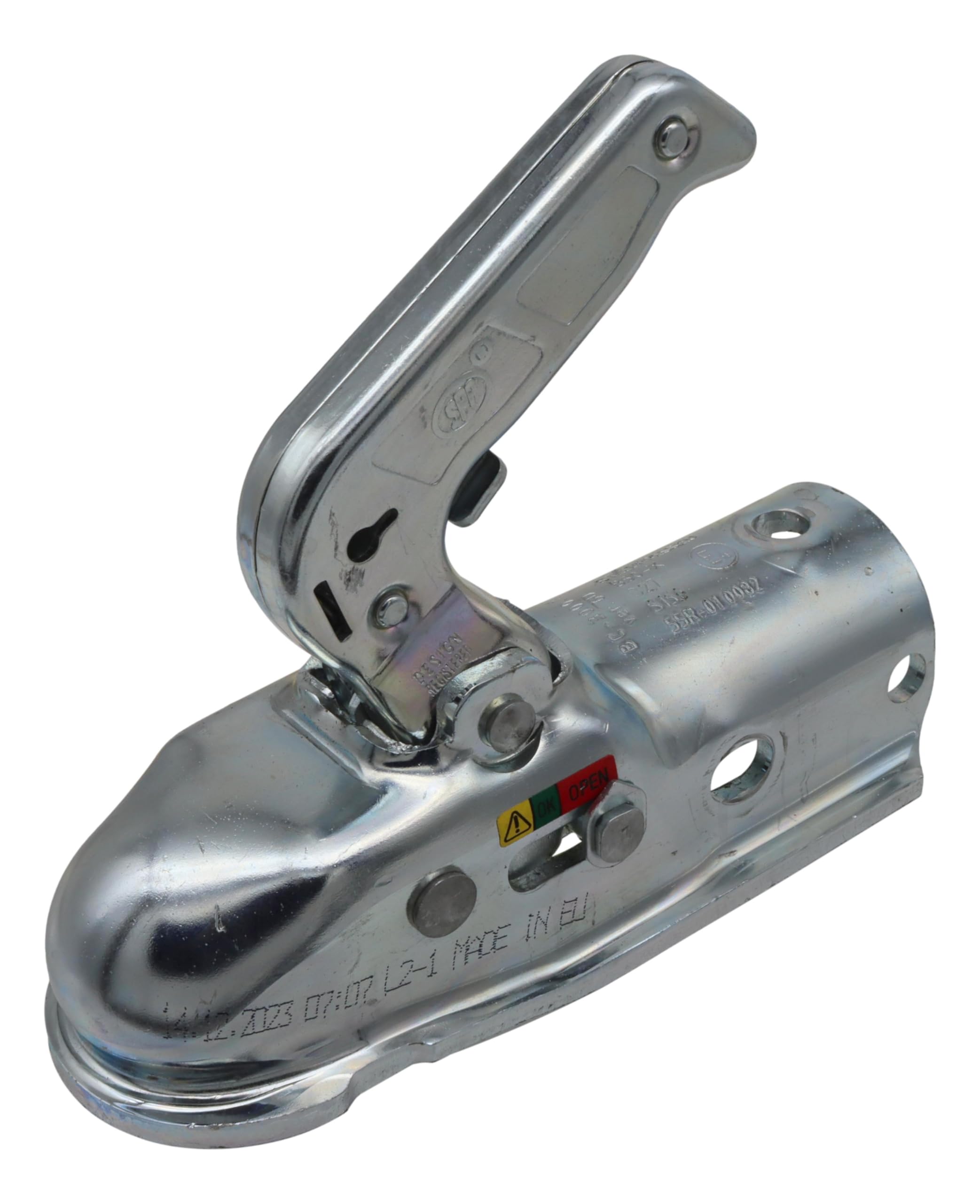 Sprzęgło kulowe SPP TYP BC 3000.1 wersja 6D do 3000 kg 50 mm rura okrągła otwór 12/12 mm pasuje do Alko AK270, Albe EM 220 R B, EM 300 R B