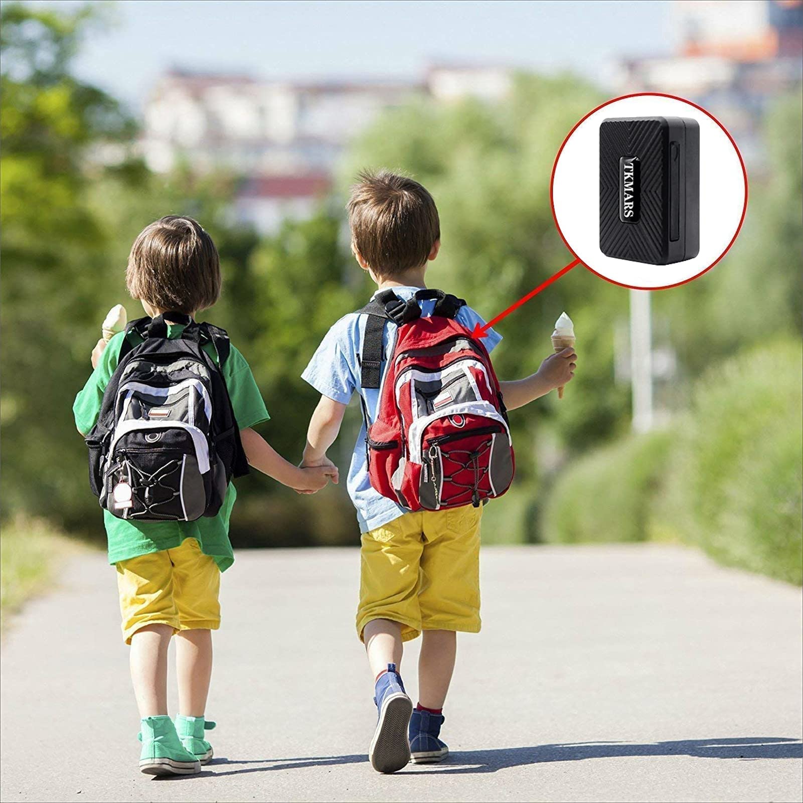 TKMARS Mini Traceur GPS Magnétique Voiture sans Abonnement Puce de Localisation GPS pour Enfant, Moto, Scooter, Bateau Micro Traqueur avec Alerte en Temps Réel 4G TK913
