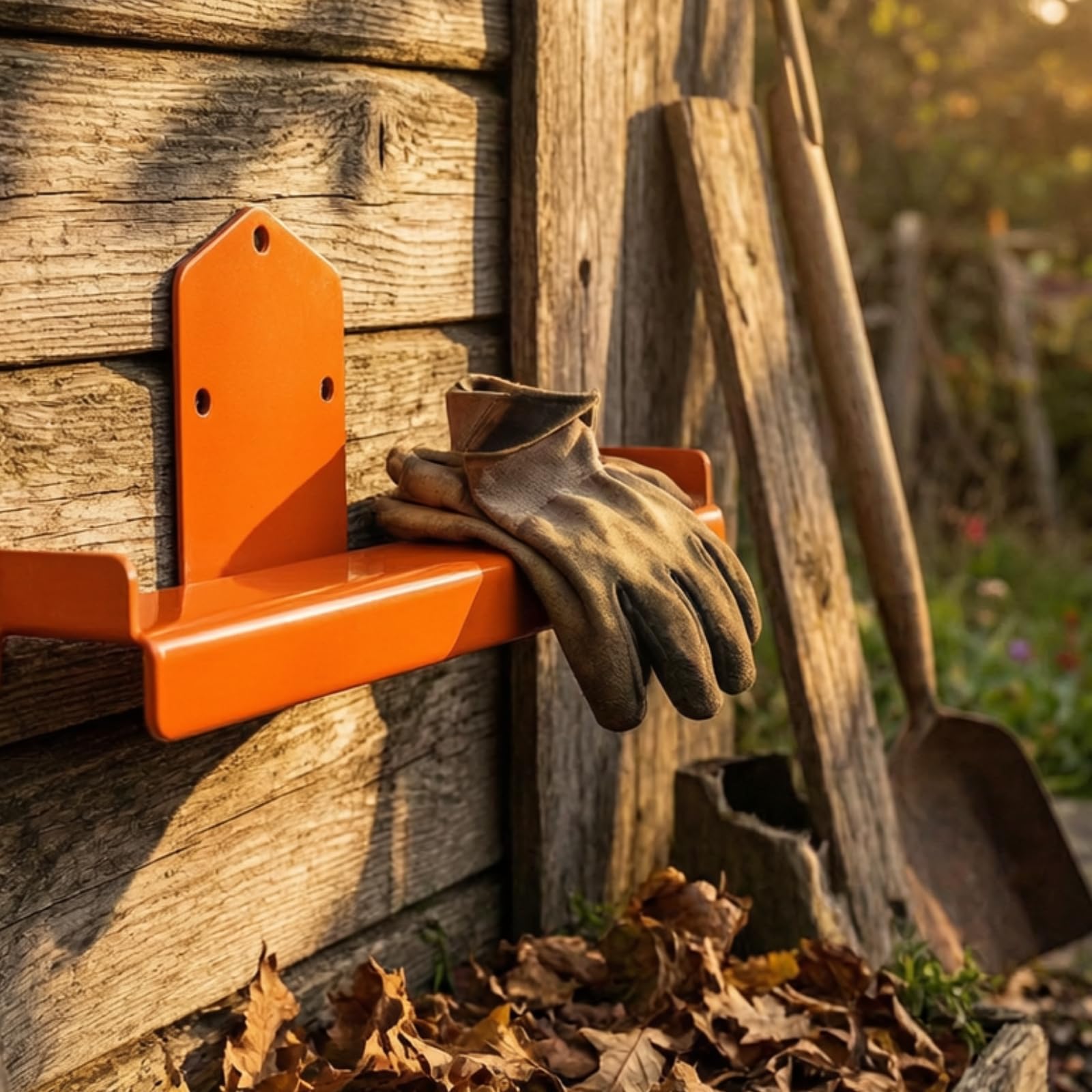 2 Pezzi Rastrelliera Attrezzi da Giardino Resisn unsili da Carport Pare Saldato per Capanno, Officina