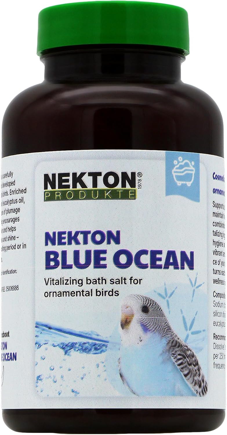 Nekton Blue Ocean Bird Bath Salts for Pet Birds 200g (7.05oz)