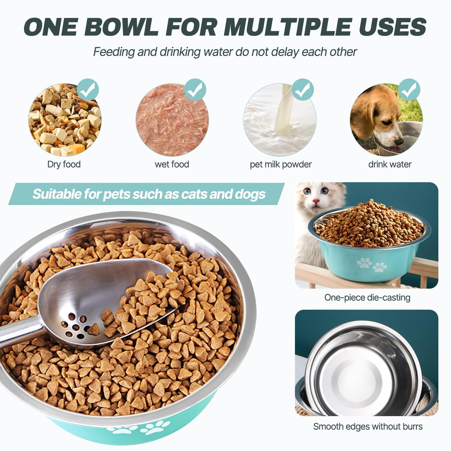 SUOXU Stainless Steel Dog Bowls - Image 4