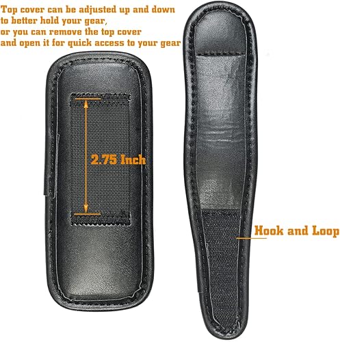 Miniatura 4 de SdTacDuGe Bolsa de pulverización moldeada OCMace para cinturón de trabajo, bolsa de soporte de aerosol OC con cubierta superior extraíble y cierre