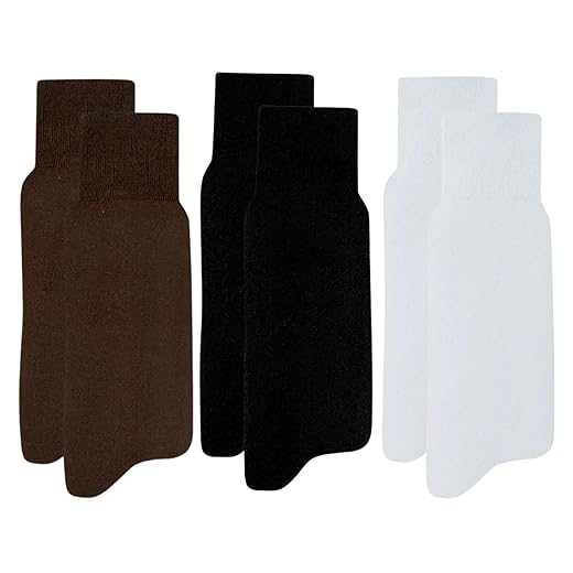 Kit 3 Pares Meia Social Mash Algodão Cano Longo Lisa Masculino