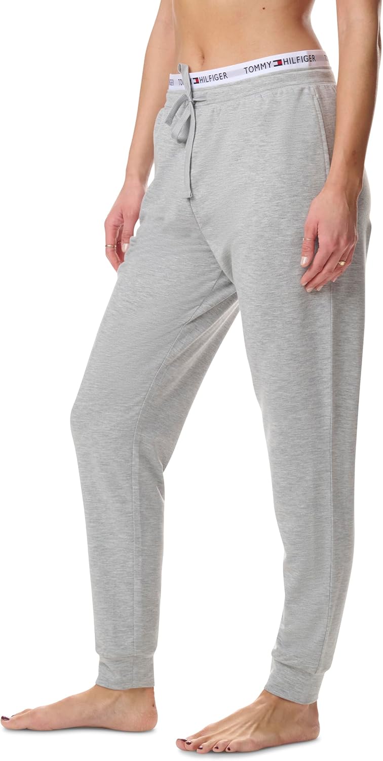Tommy Hilfiger Womens Logo Waistband Joggers - Image 2