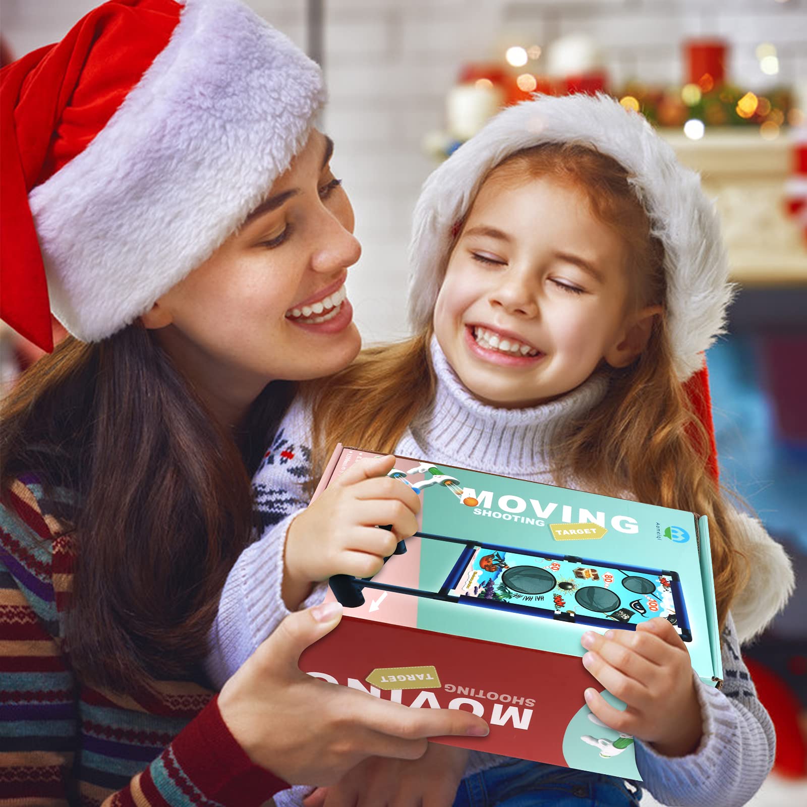 M AOMEIQI Kids Toys for 5 6 7 8 9 10+ Years Old Boys Shooting Game Toy