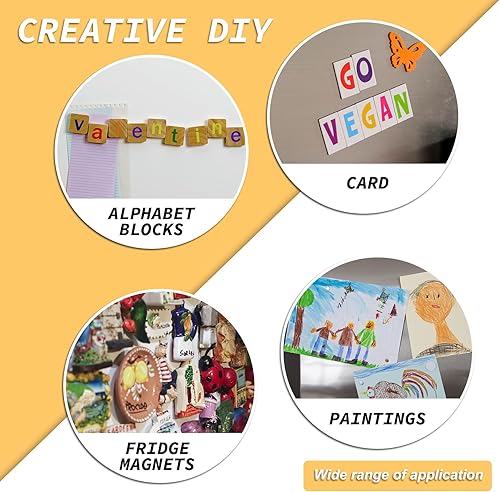 Miniatura 7 de Imanes redondos  140 imanes redondos adhesivos (cada uno de 0.8 x 0.8 pulgadas)  Imanes adhesivos  despegar y pegar, adhesivo fuerte con respaldo