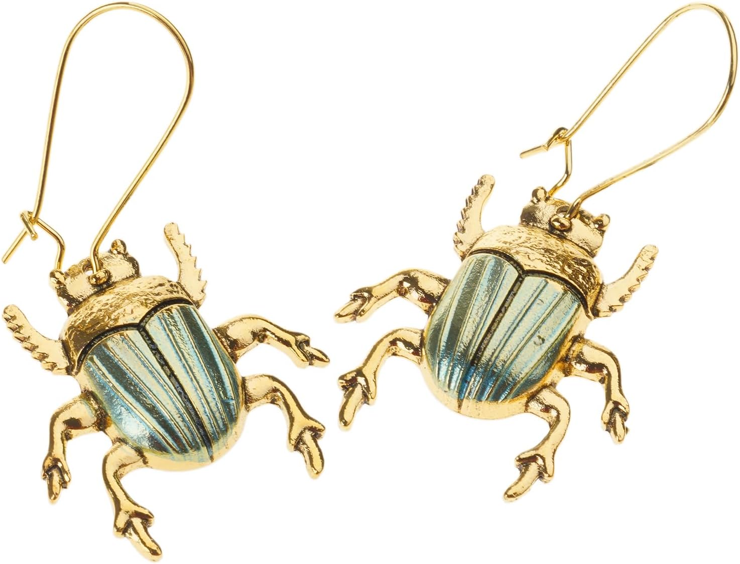 Creative Metal Earrings Lovely Animal Jewelry Long Bronze Hook Ear Accessories for Women Party Wear Collectible