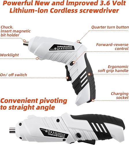 Miniatura 11 de Juego de herramientas de 40 piezas - Kit de herramientas manuales para el hogar general con caja de herramientas de plástico