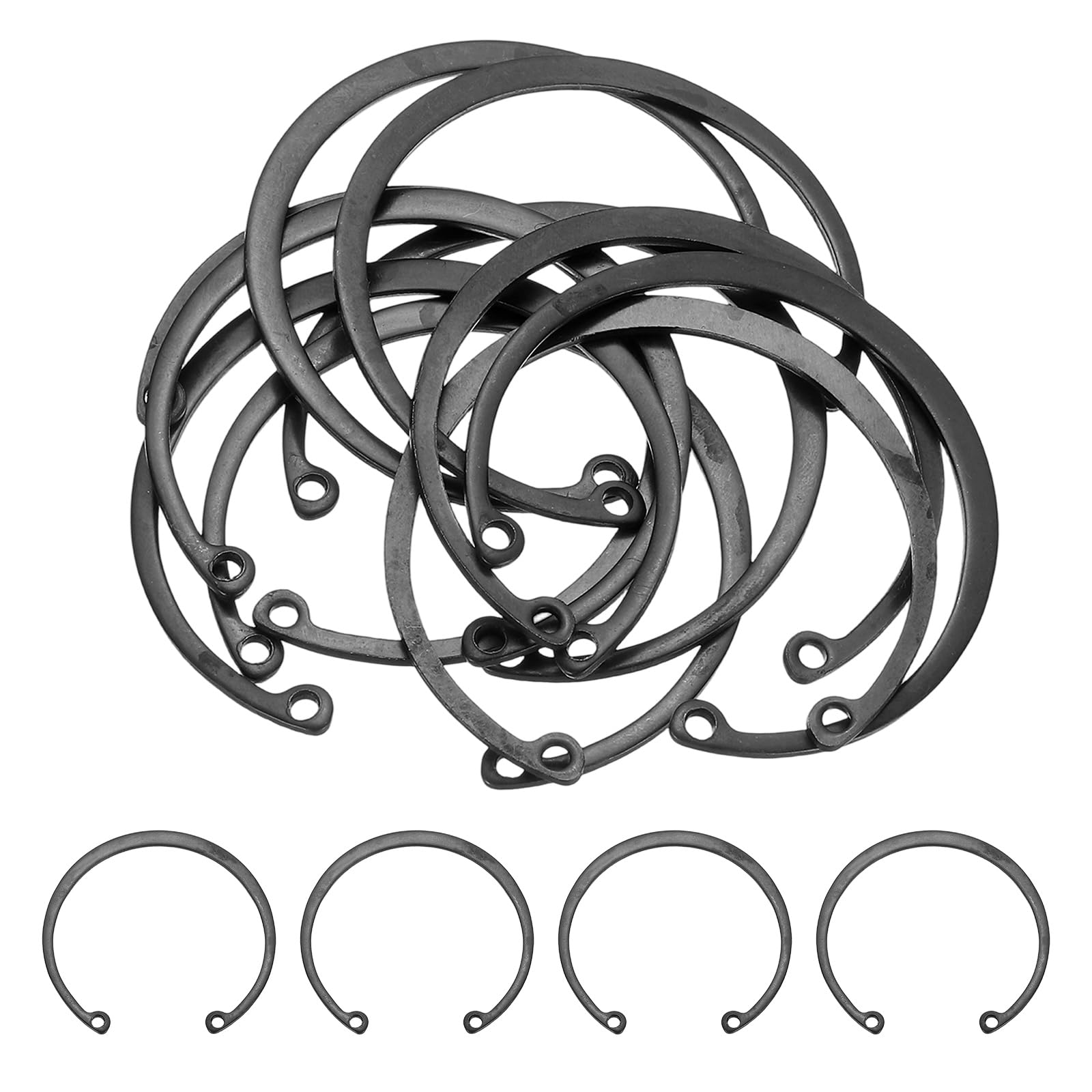 Internal Retaining Rings - 20 Pcs 65Mn Steel -27 Internal Retaining Rings - 20 Pcs 65Mn Steel -27