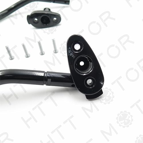 Miniatura 7 de HTTMT MT501-007+P - Respaldo desmontable para barra Sissy compatible con Harley Davidson FLRT Freewheeler 2015-2020