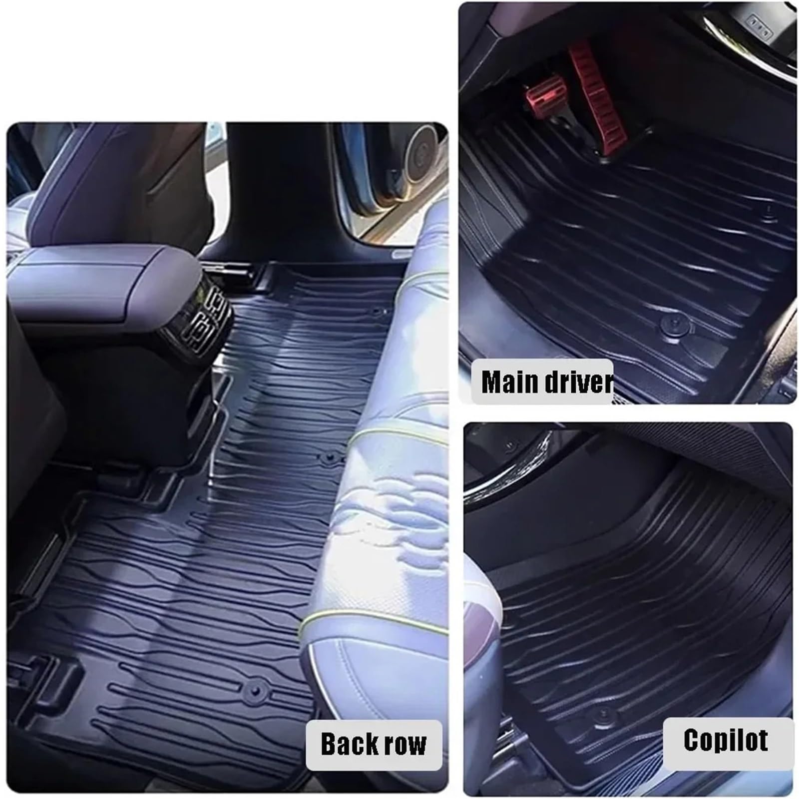 maty samochodowe dywanowe Pasuje do BYD Seal U/Song Plus Sealion 6 2021-2025 2026 maty i wykładzina bagażnika, mata bagażnika LHD