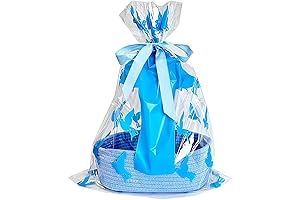 CubesLand Baby Boy Baptism Gift Basket Set