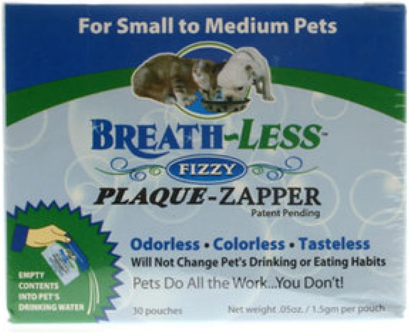 ARK NATURALS Breathless Plaque Zapper SM/MED (30 Pouches)