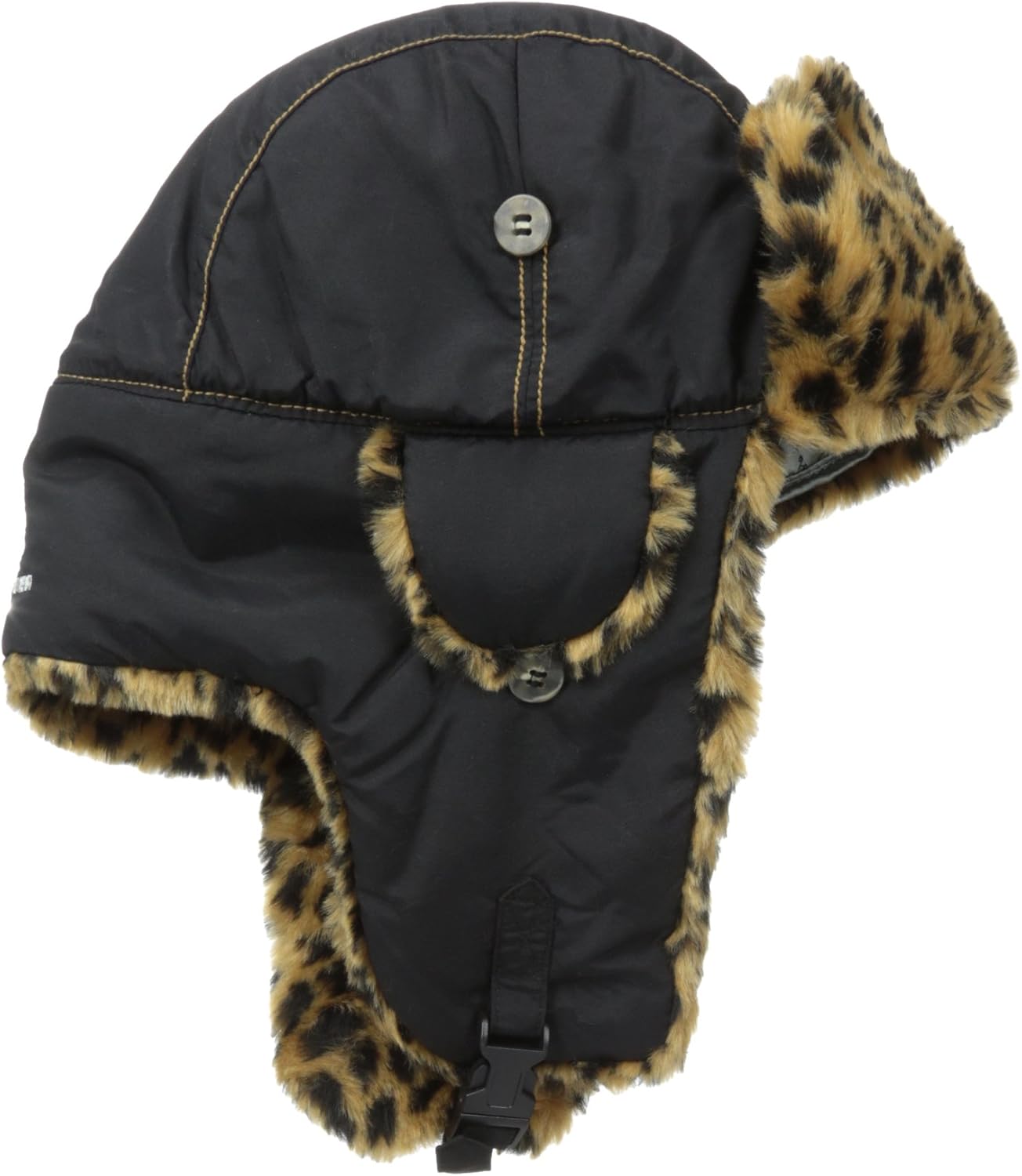 Mad Bomber Original Faux Hat, Large, Black(3) Bomber
