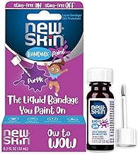 New-Skin Kids Liquid Bandage Paint, Sting Free Waterproof Bandage for Scrapes and Minor Cuts, 0.3 Ounce (Packaging May Vary)