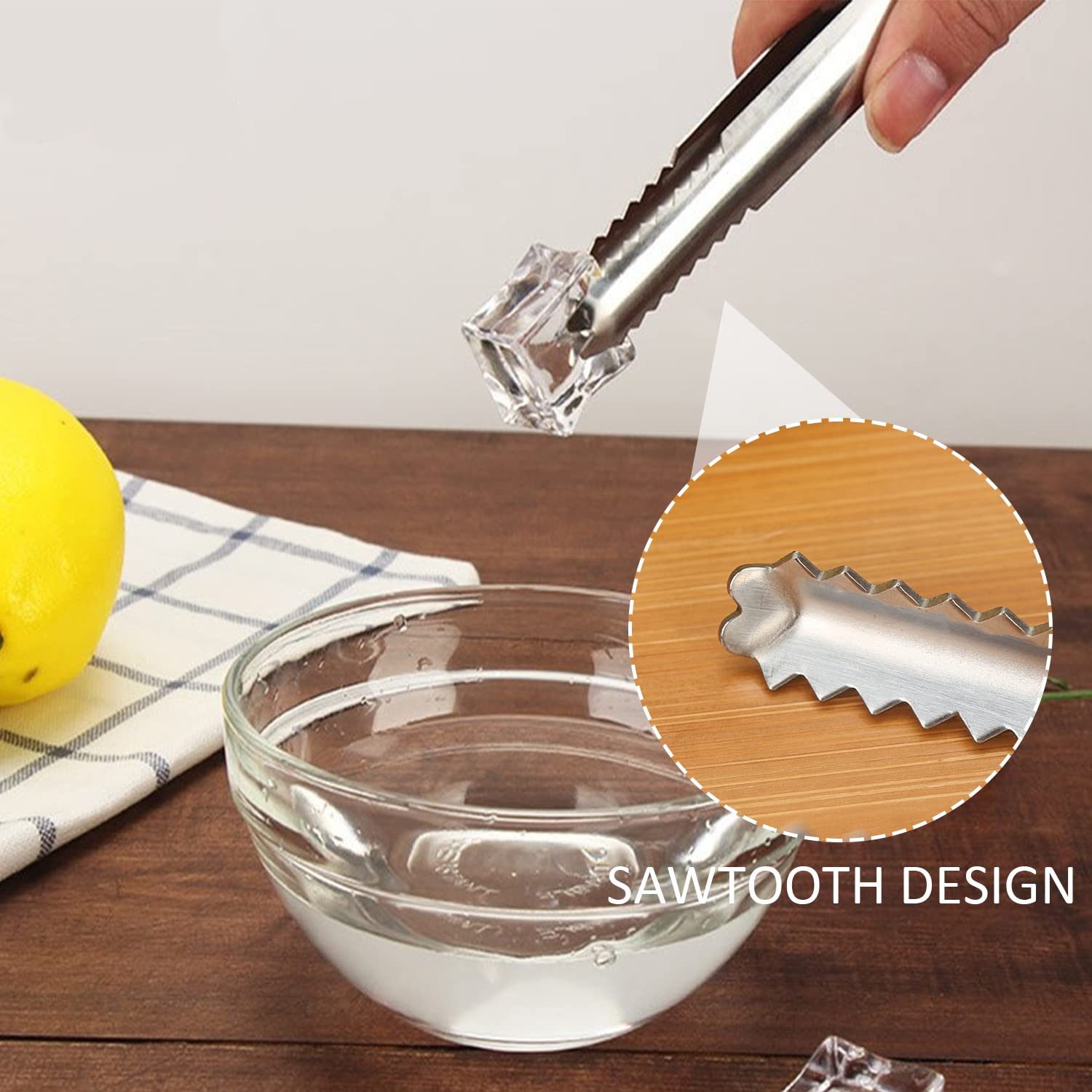 2 Pinze Zucchero In Acciaio Inox - Per Ghiaccio, Caffè E Party - Foto 6