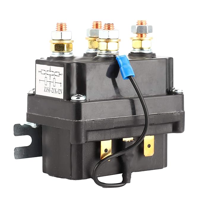 Buy WANZSC Winch Relay, Winch Solenoid Relay Contactor 12V 250A for AUT