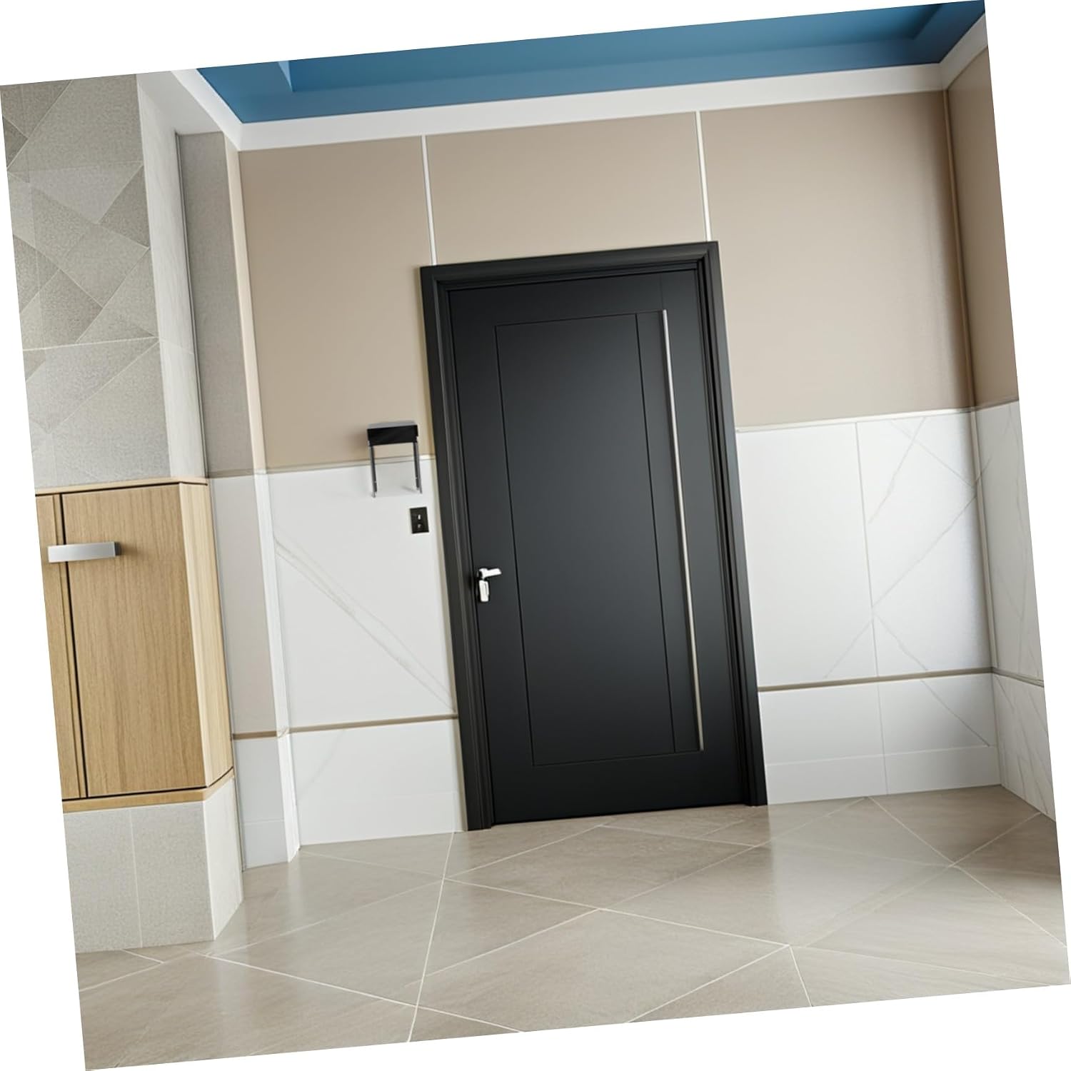 Weatherproof Metal Doorbell Protector Cover with Anti-Glare Shield for Outdoor Video Doorbells and Access Control Systems, Easy Installation, Sturdy Iron and Plastic Material,