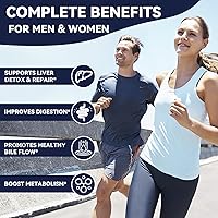 Vista 5 de Totaria (2 Paquetes) Suplemento TUDCA 1200mg (Ácido Tauroursodexocólico), Sales Biles TUDCA Puras de Fuerza Ultra para Apoyo del Hígado, Limpieza