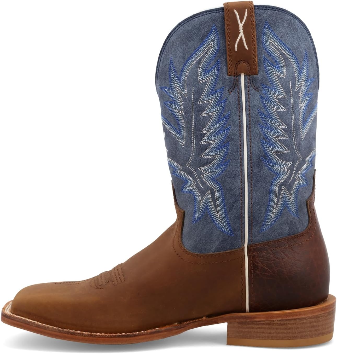 Twisted X Men's 11" Square Toe Leather Sole Cowboy Boot
