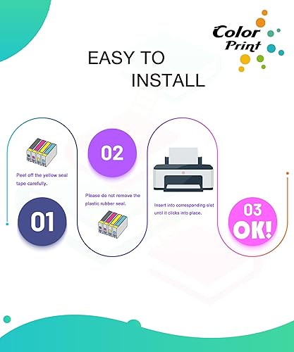 Miniatura 7 de COLOR PRINT Cartucho de tóner compatible de 1660 W de repuesto para impresora Dell C1660W 4G9HP, funciona con impresora C1660 1660 C1660cnw 1660w