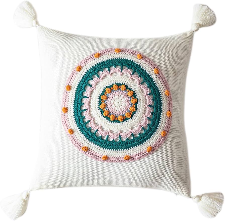 カラフル幾何学模様クッション カラフル幾何学模様クッション