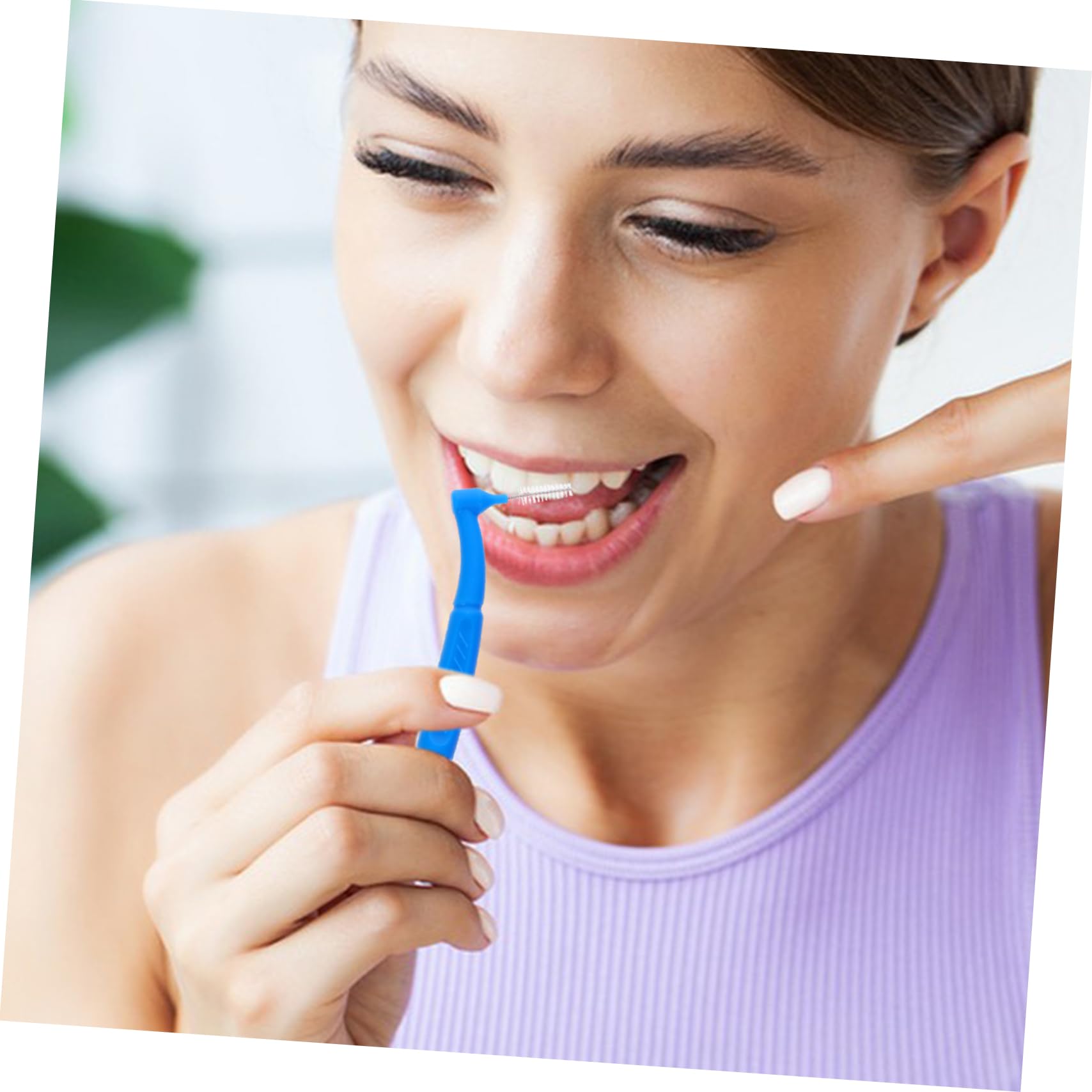 Healvian 250pezzi Spazzolini Interdentali Shape Per Pulizia Denti Di Colori Accessorio Multi-funzione Per Igiene Orale e Pulizia Di Piccole Fessure