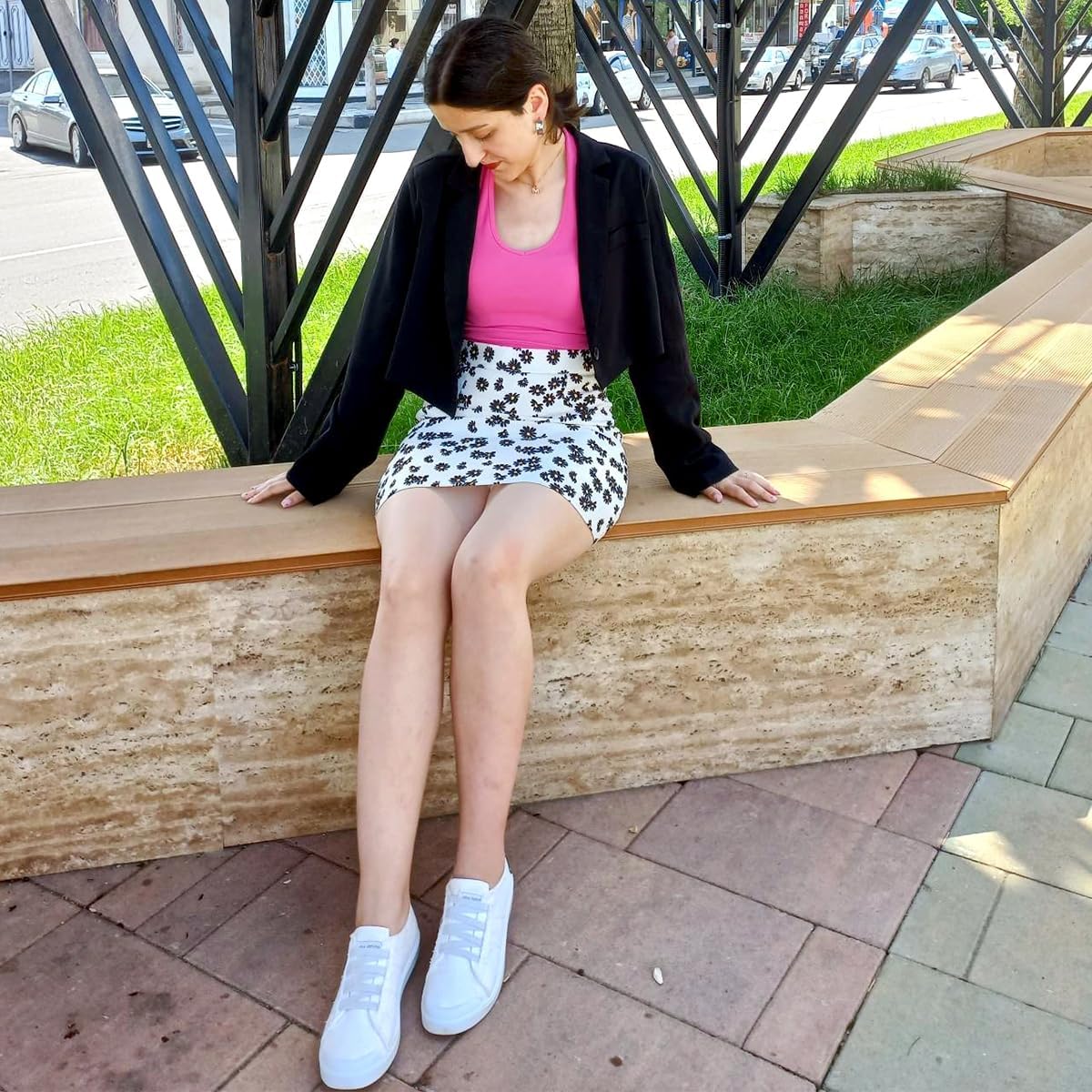 JENN ARDOR Women's Canvas Sneaker Slip-ons Loafers Shoes for Womens Fashion Casual Canvas Round Toe Soft Comfortable Walking Flats - Image 4