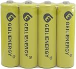 12 Pack Solar Light AA Rechargeable Batteries Ni-CD 800mAh,NiCd AA Rechargeable Batteries for Solar Lights Solar Lamp