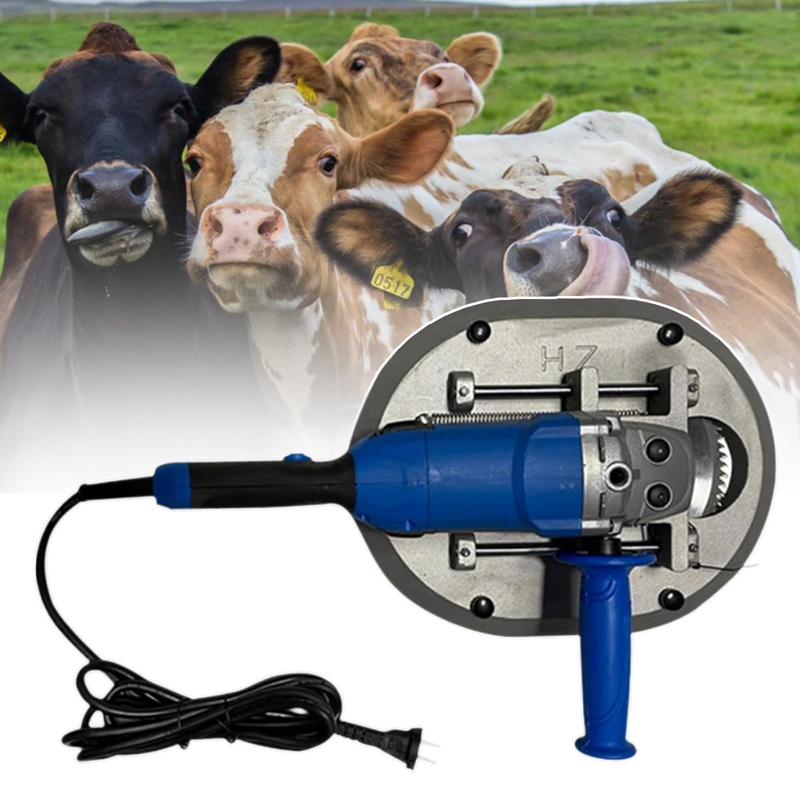 Decornatore Elettrico Per Bovini Altamente Efficiente, 1900 W Con Tecnologia Di Decornazione Indolore Per Agricoltori E Veterinari, Resistente Al Calore Per Un Processo Di Decornazione Rapido E Sicuro