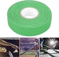 Vista 3 de Cyrank Hockey Protective Tape, Waterproof Hockey Grip Tape Tennis Badminton Racket Overgrip Hockey Stick Tape for Badminton Grip(Green)
