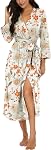 VINTATRE Femmes Kimono Robes Long Knit Peignoir Léger Soft Knit Vêtements de nuit Femmes V-col Casual Loungewear