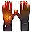 Heated Glove Liners for Men Women,Rechargeable Electric Battery Heating Riding Ski Snowboarding Hiking Cycling Hunting Thin Gloves Hand Warmer (Silicone Grip Liner, Medium/Large)