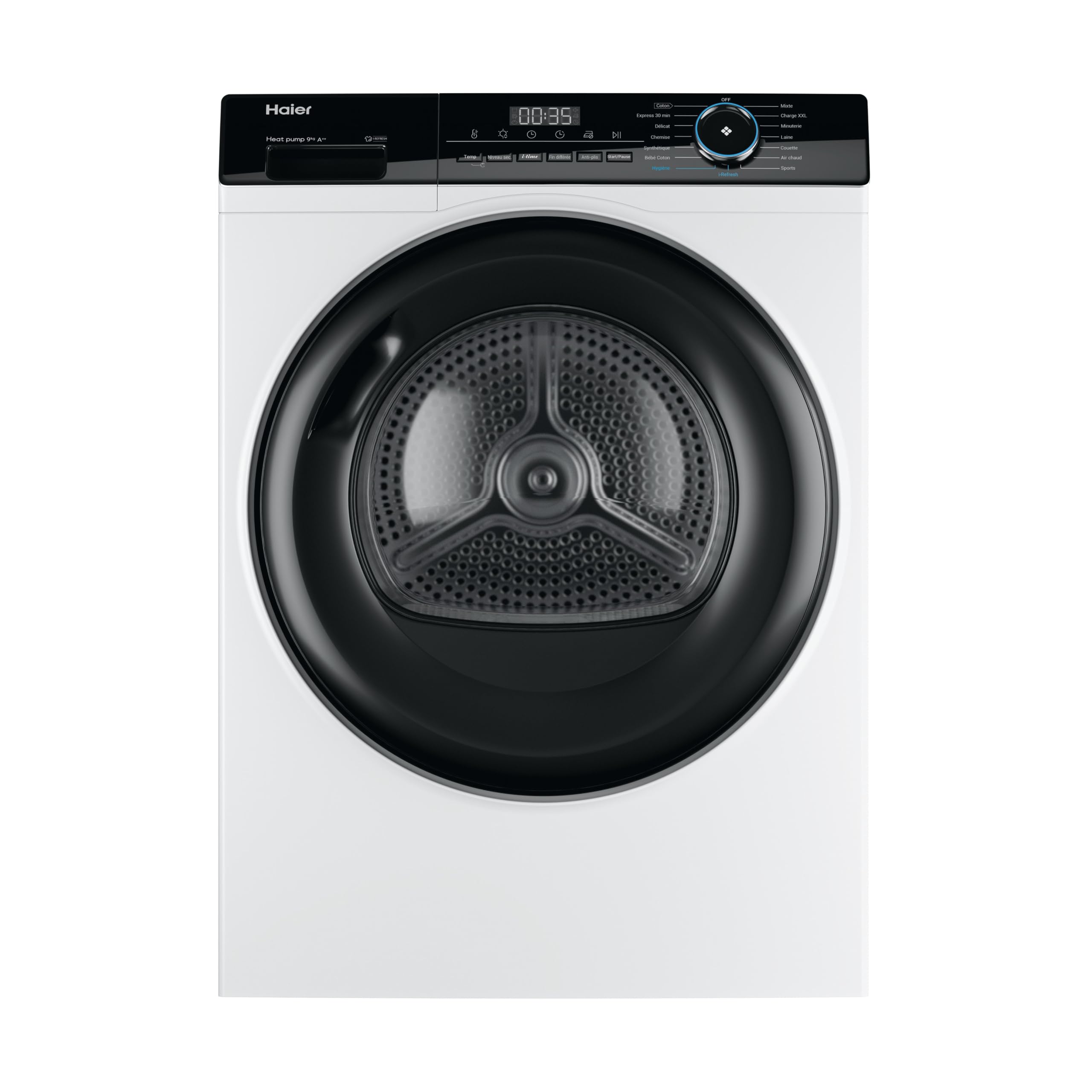 SÈCHE-LINGE FRONTAL POMPE A CHALEUR HAIER HD90-A2939-FR