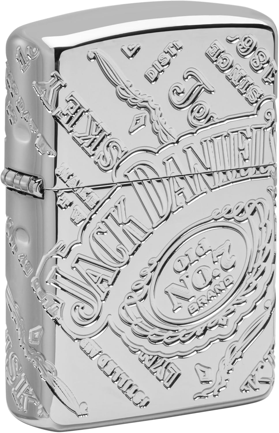 Zippo Lighter: Armor Jack Daniel's MultiCut - High Polish Chrome 49869