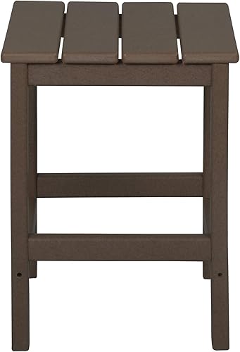 Miniatura 6 de WestinTrends Malibu - Juego de mesa auxiliar y café para exteriores, 3 piezas, para silla Adirondack, color marrón oscuro