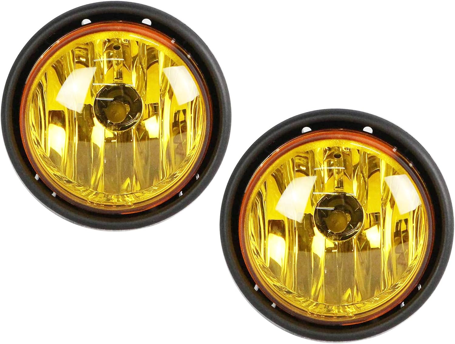 Depo 340-2005N-AS-Y Freightliner Columbia Truck Driver And Passenger Side Replacement Fog Light Assemblies